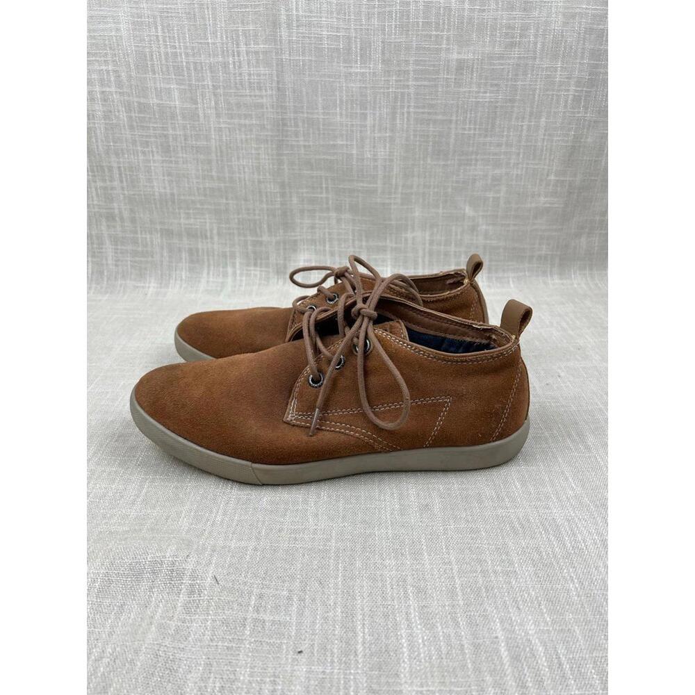 Men's Brown Casual Leather Upper Shoes Size‎ 8M